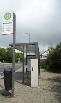 Westbad Freibad - Bushaltestelle