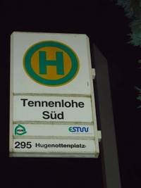 Bushalt Tennenlohe-Süd
